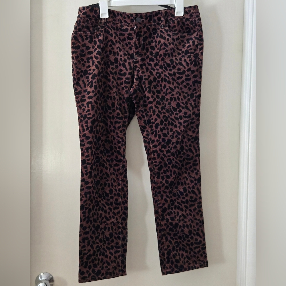 Loft Leopard Print Pants